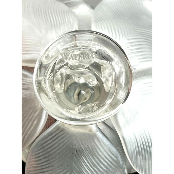 NIB WATERFORD Crystal White Rose Flower Head Paperweight Decor Floral Gift Lux - Picture 6 of 10